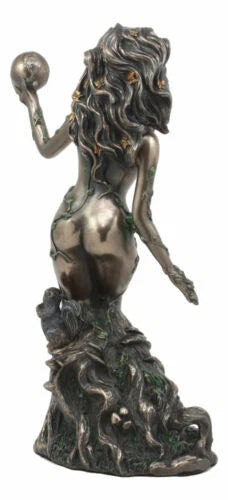 Greek Primordial Deity Gaia Holding Earth Statue Primal Mother Goddess Gaea Art-4
