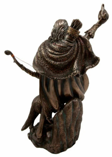 Goddess Of Winter Skadi Hunting W/ Bow Arrow & Vial of Venom Figurine-4