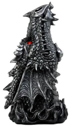 Stryker The Mythical Fire Breathing Dragon Head Sculptural Incense Holder-7