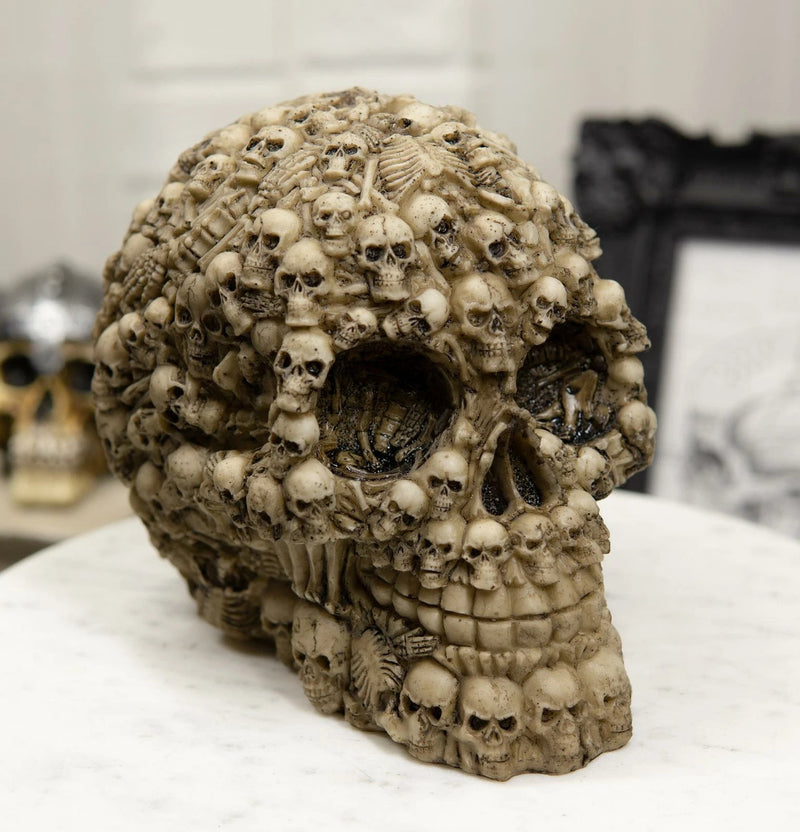 Ghost Whisper Lost Souls Skull Statue Figurine Sculpture 5.5" Long-1