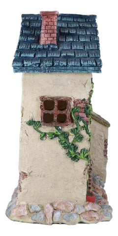 Fairy Garden LED Light Mediterranean Cottage Floral Planter House Mini Figurine-6