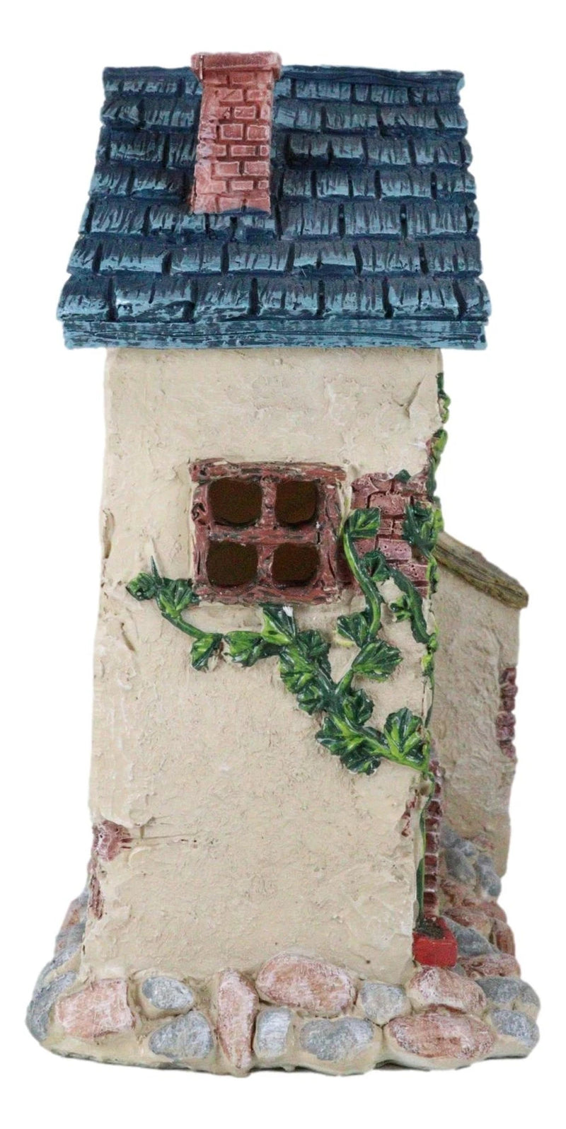 Fairy Garden LED Light Mediterranean Cottage Floral Planter House Mini Figurine-6