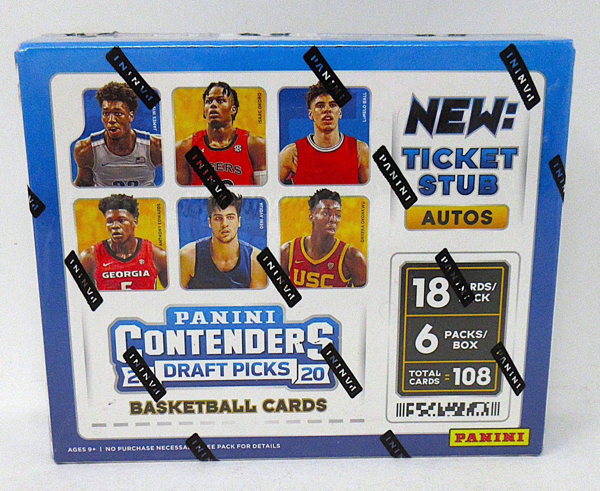 2020/21 Panini Contenders Draft Picks Basketball Box (Hobby) (6/18)