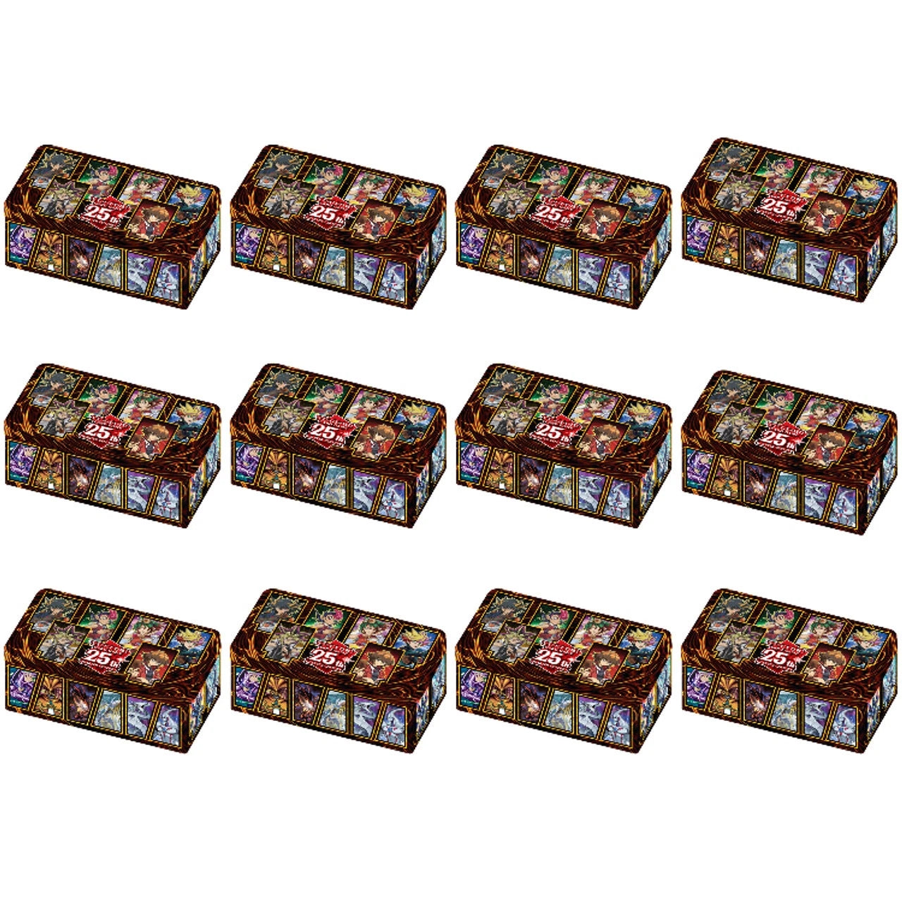 Yugioh 2023 - 25TH ANNIVERSARY TIN: DUELING HEROES FACTORY SEALED CASE 12 TINS!-1