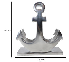 Aluminum Sailor Marine Sea Ship Anchor Decorative Paper Napkin Holder Sculpture-5