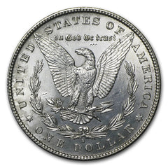 1891 S Morgan Silver Dollar $1 Brilliant Uncirculated BU 90% Silver-2