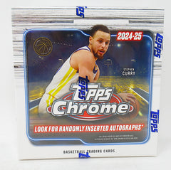 2024/25 Topps Chrome Basketball Mega Box (7/6-1