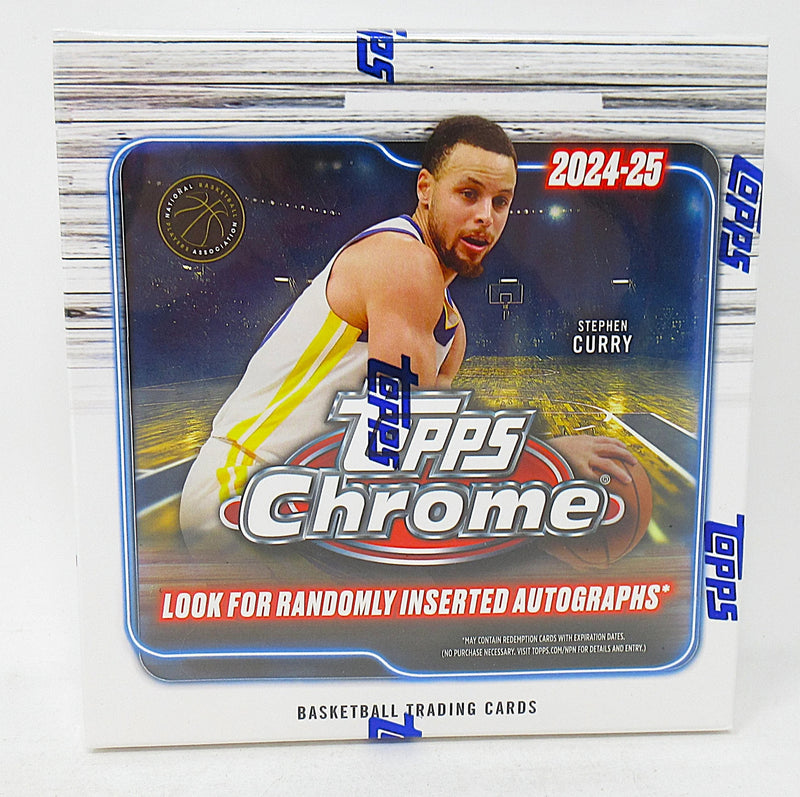 2024/25 Topps Chrome Basketball Mega Box (7/6-1