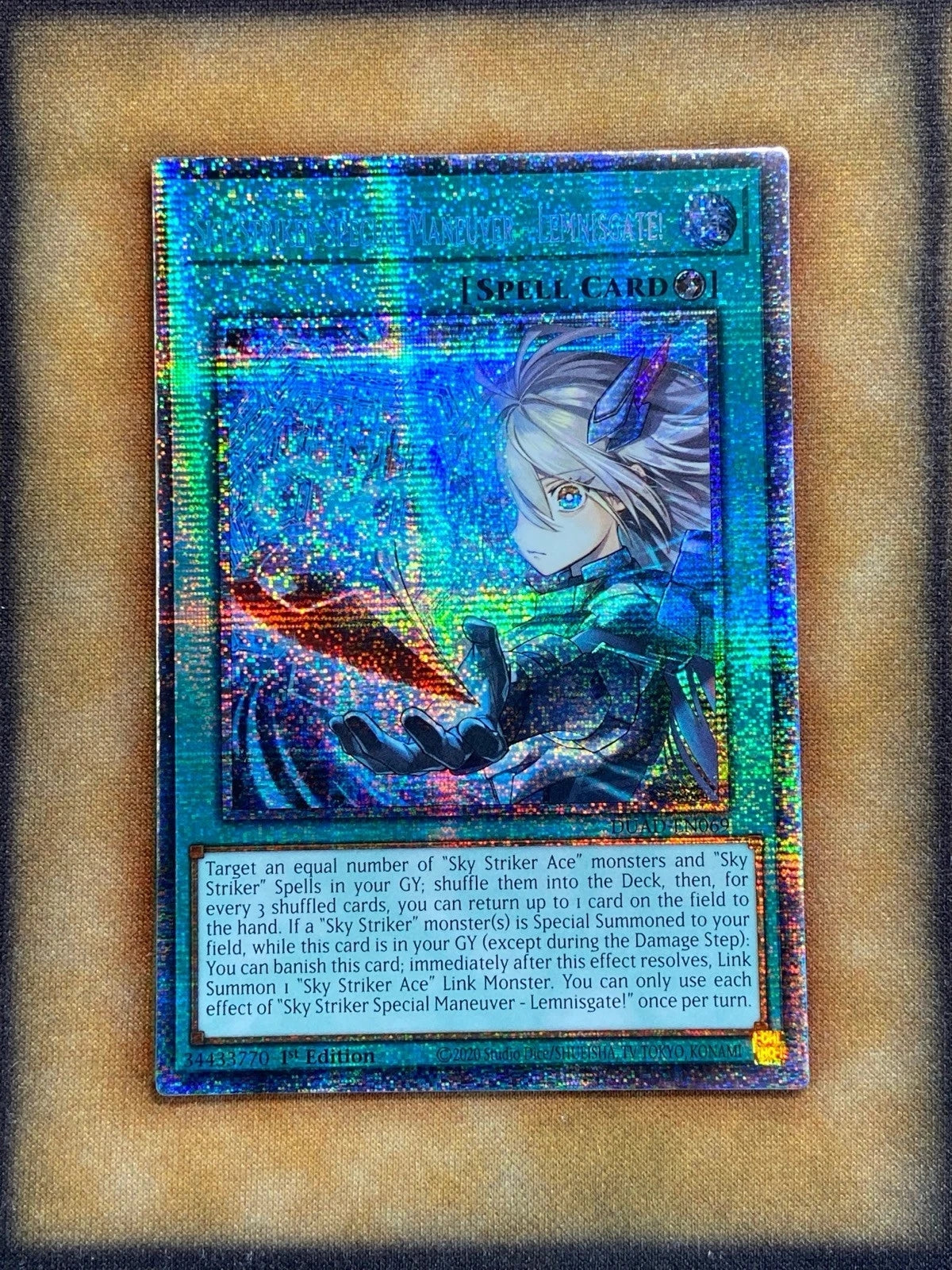 Yugioh Sky Striker Special Maneuver - Lemnisgate! DUAD-EN069 Starlight 1st NM-1