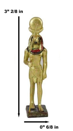 Miniature Egyptian Obelisk Gods Goddesses Pharaoh And Royalty Figurine Set of 16-5