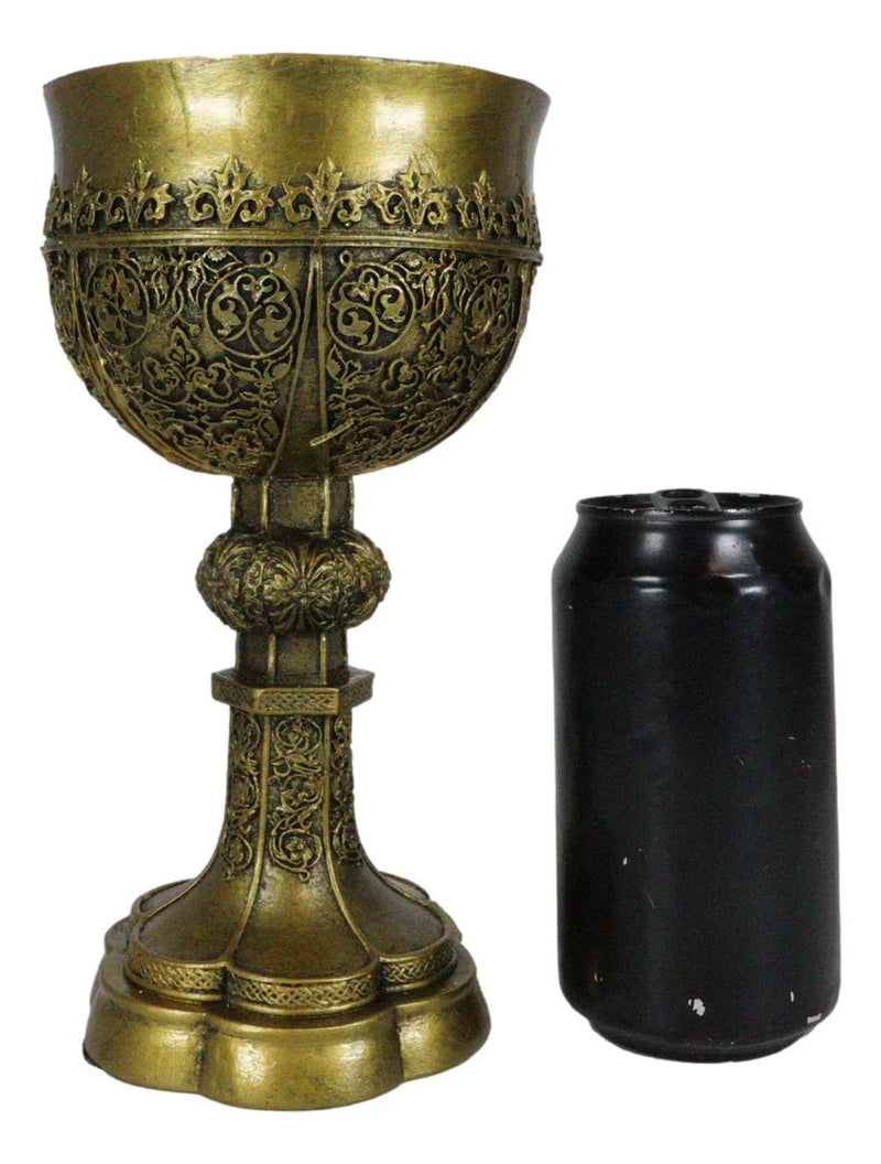 El Santo Grial de Merlín La Copa Dorada de la Vida Cáliz Copa Ceremonial Arturo-4