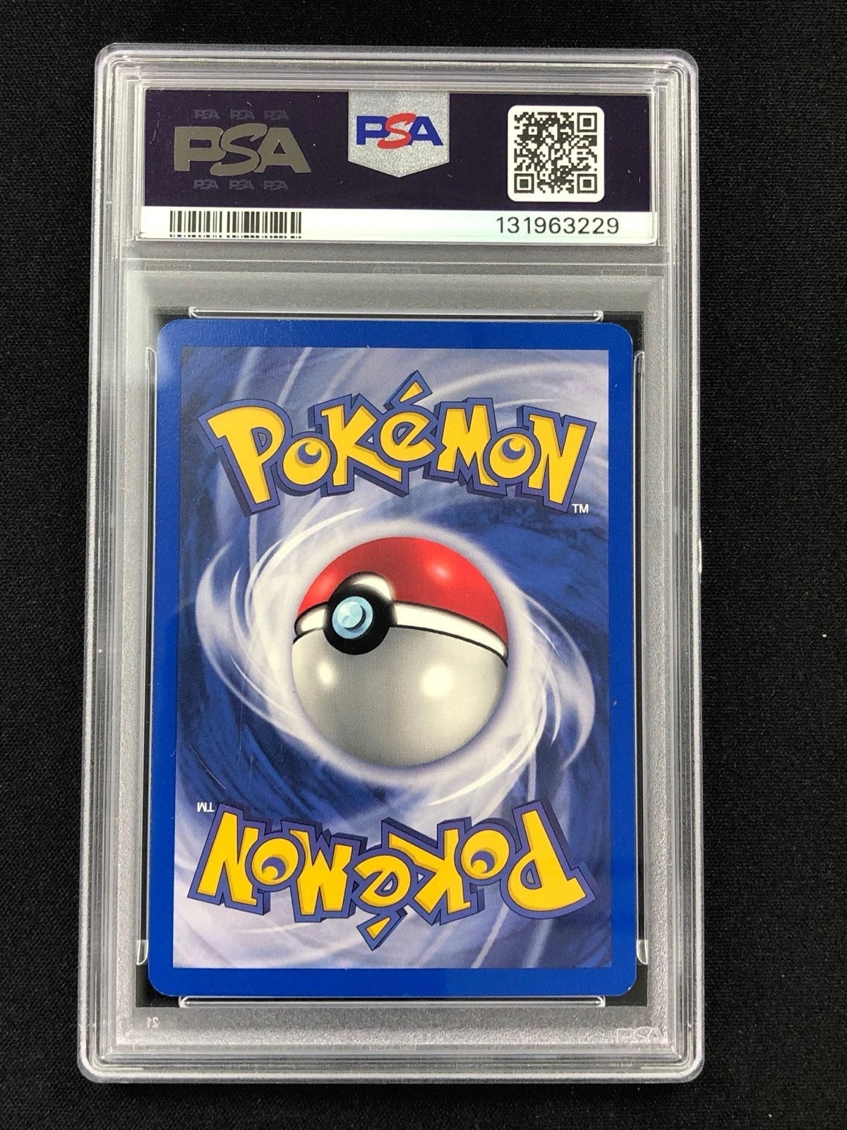 Pokemon 2001 Dark Trantiar 1st Holo + Swirl! 12/75 Neo PSA 7-3