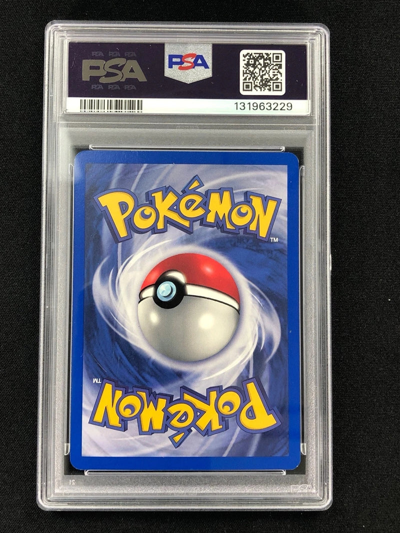 Pokemon 2001 Dark Trantiar 1st Holo + Swirl! 12/75 Neo PSA 7-3