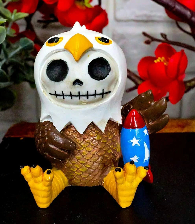 Furrybones Baldie Glory The Eagle Hooded Skeleton Monster Figurine-1