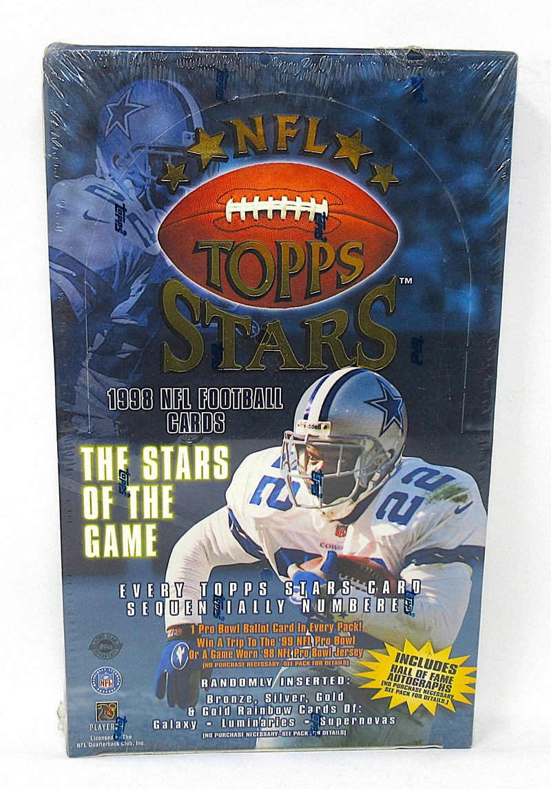 1998 Topps Stars Football Box (HTA) (24/6)-1