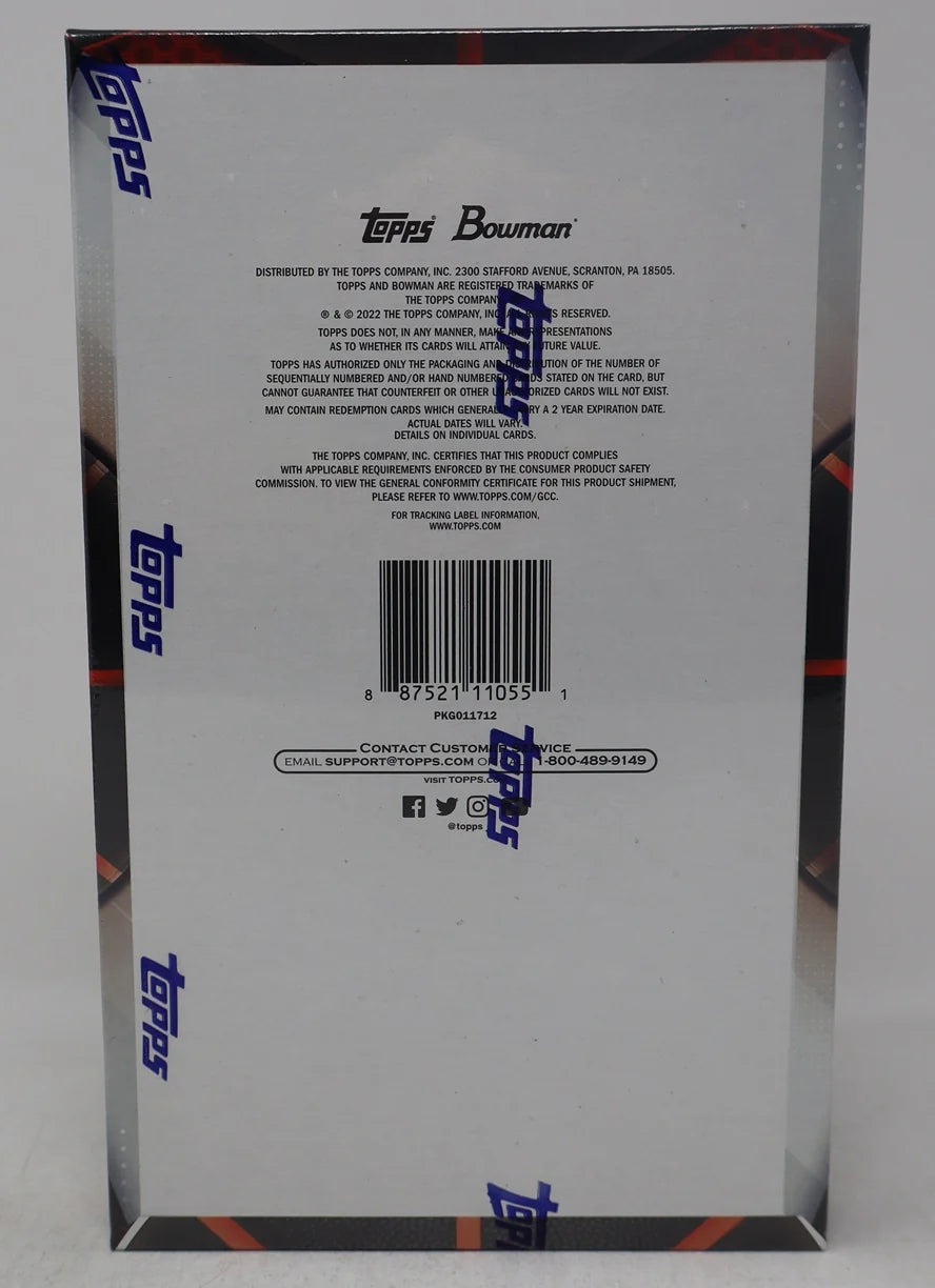 2021/22 Bowman University Basketball Box (Hobby) (24/4)