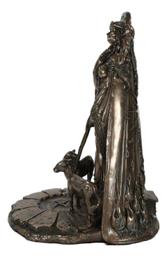 Celtic Goddess of Fire Brigid Statue Patroness Of Hope Poetry Livestock Healing-4