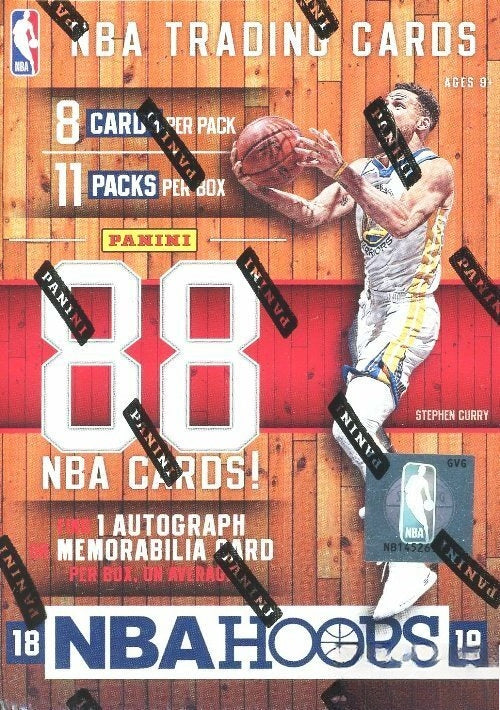 2018/19 Panini Hoops Basketball HUGE Factory Sealed Blaster Box-AUTOGRAPH/MEM