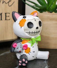 Furrybones Stitched Doll Calico Cat Skeleton Figurine 3"H Cat Mao Mao-2