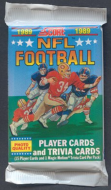 1989 Score Football Unopened Pack-1