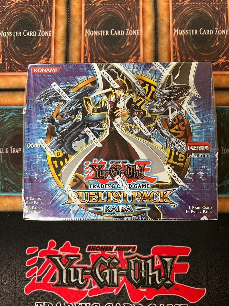 Yugioh Duelist Pack Kaiba 1ST EDITION Booster Box 36Ct Brand New Sealed-1