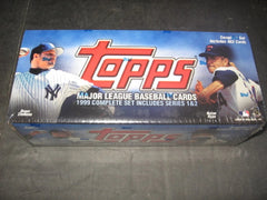 1999 Topps Baseball Factory Set (Retail) (Lt Blue)-1
