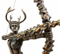 Gift Greek Goddess Artemis Figurine Roman Diana The Huntress Statue 11.5"H-5