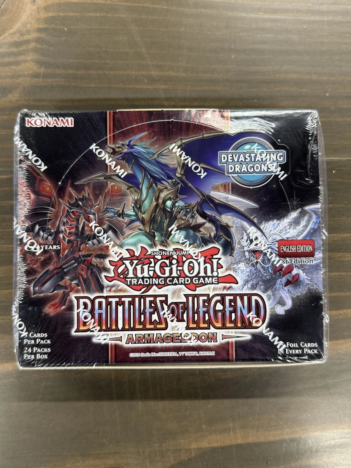 Yugioh Battles of Legend Armageddon Booster Box Brand New 1st Edition Sealed