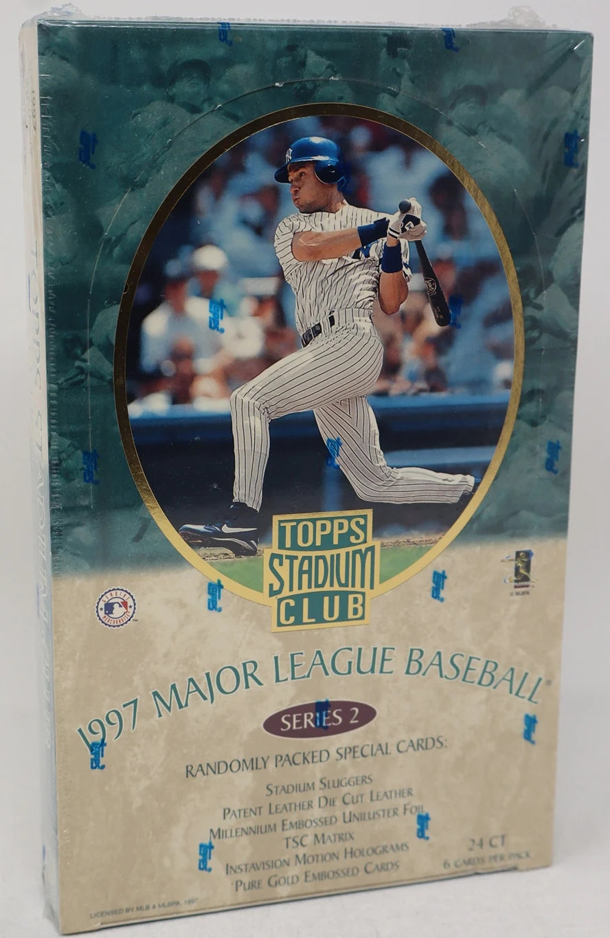 1997 Topps Stadium Club Baseball Series 2 Box (Retail) (24/6)-1