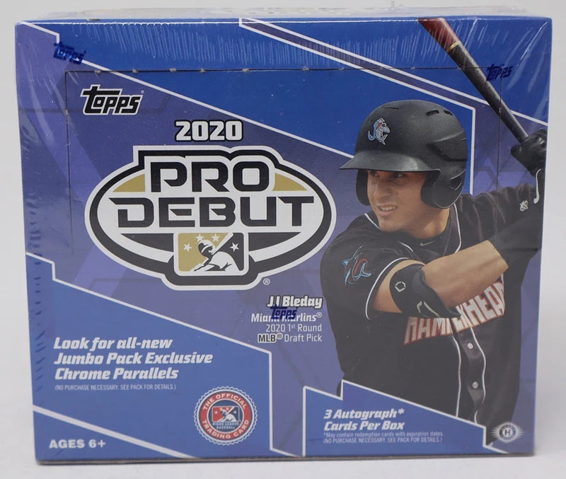 2020 Topps Pro Debut Baseball Jumbo Box (Hobby) (6/24)-1
