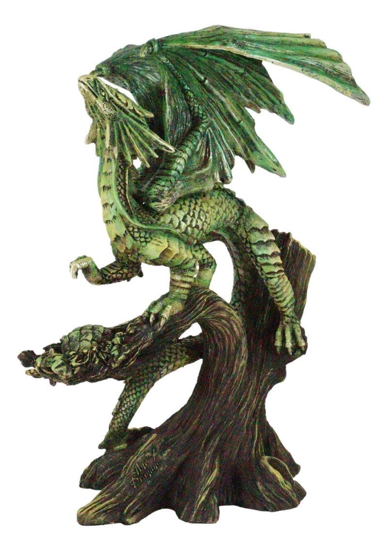 Mother And Baby Gaia Tree Earth Dragon Wyrmling Statue Figurine SET OF 2-3