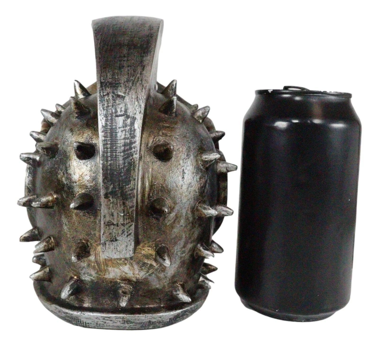 Roman General Maximus The Gladiator Helmet Centurion Warrior Skull Figurine-4