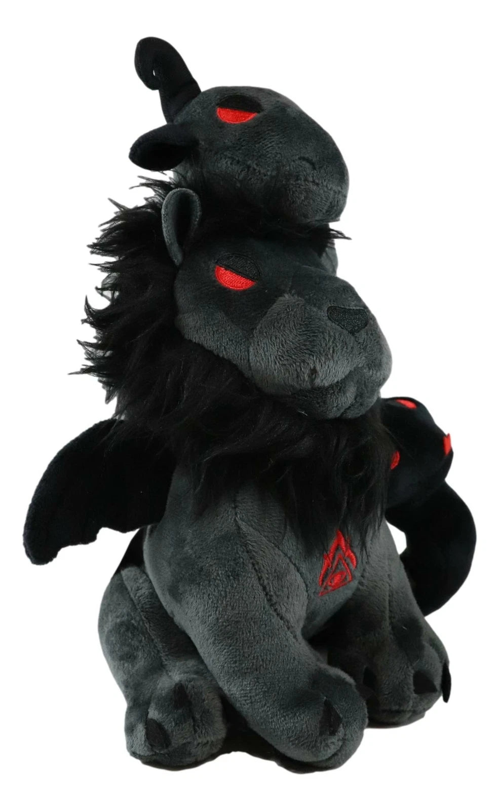 Greek Myth Chimera Lion Goat Head And Snake Head Tail Luxe Soft Plush Toy-4