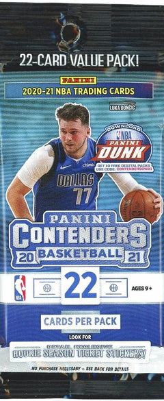 2020/21 Panini Contenders Basketball JUMBO FAT CELLO Box-264 Card! Edwards RC YR-2