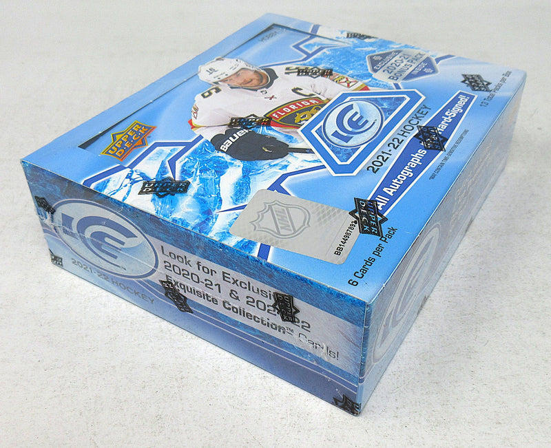 2021/22 Upper Deck Ice Hockey Box (Hobby) (13/6)-2