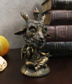 Sabbatic Goat Of Mendes Samael Lilith Baphomet Bobblehead Figurine-4