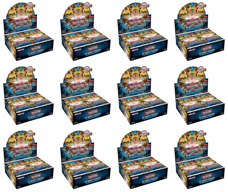 Yugioh The Infinite Forbidden Booster CASE (12 BOXES) Factory Sealed 1st Edition-1