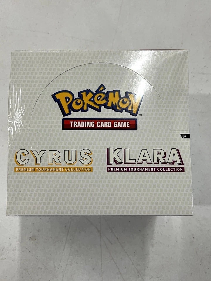 Pokemon Cyrus and Klara Premium Tournament Collection SEALED DISPLAY! 28 Packs!-3