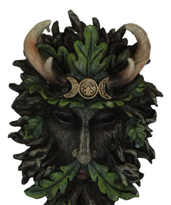 Antler King Crown Celtic Greenman Wicca Triple Moon Tree Ent Wall Decor Plaque-8