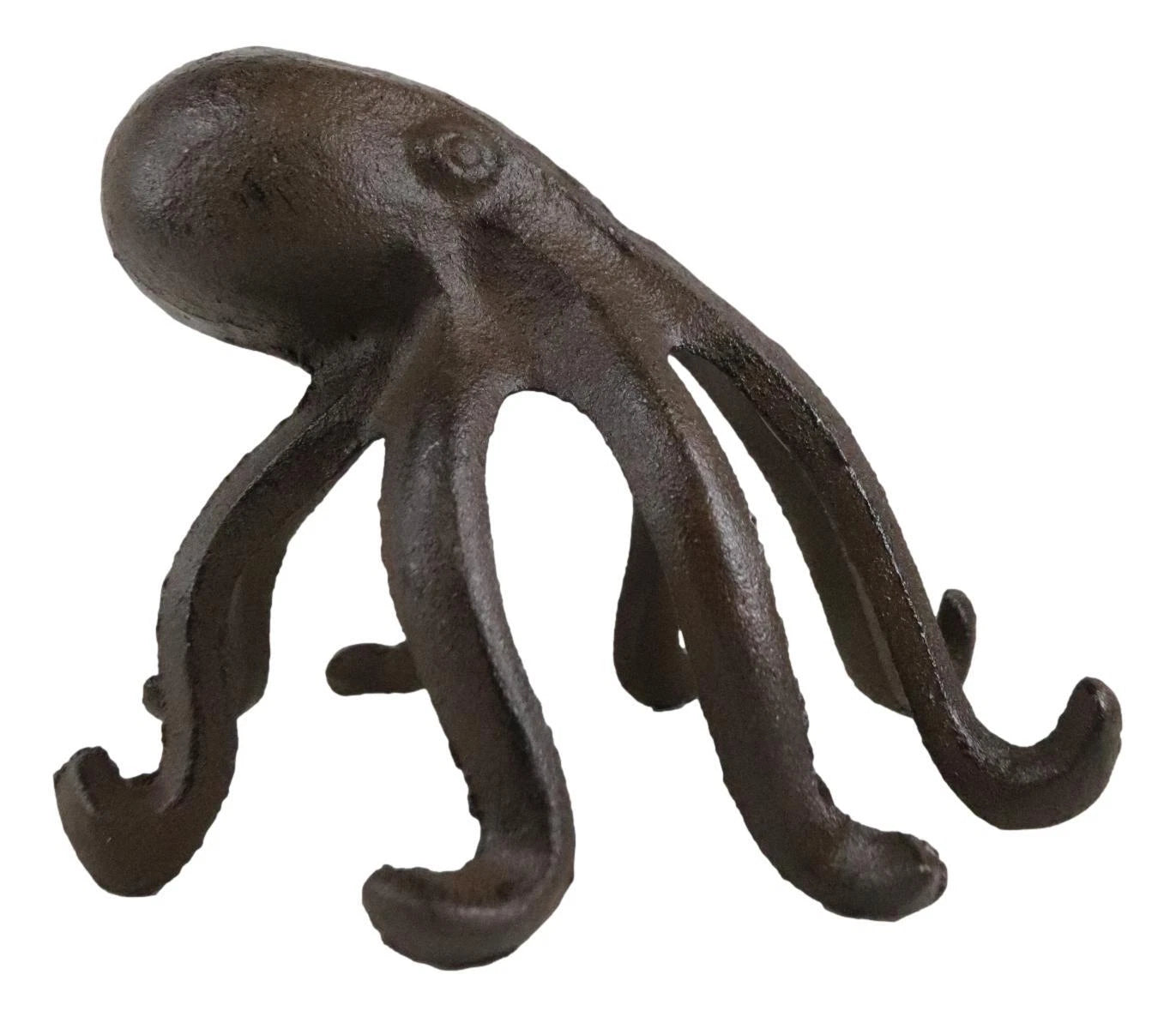 Cast Iron Nautical Giant Sea Octopus Standing Decorative Paperweight Figurine-5