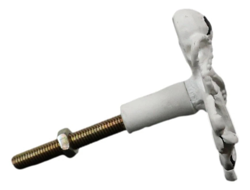 Pack Of 6 Cast Iron Vintage White Sea Octopus Drawer Cabinet Door Pull Knobs-6