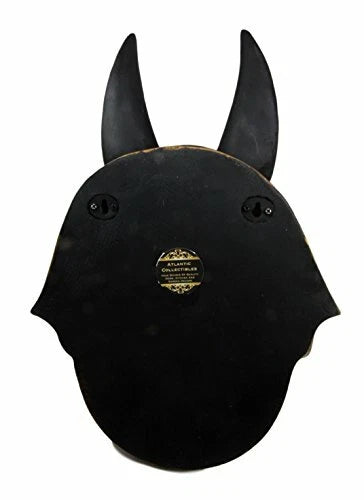 Egyptian Deity Anubis God Of Afterlife Bust Wall Plaque 15.5"H Figurine-5
