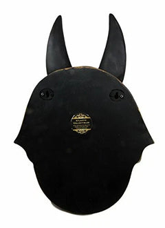 Egyptian Deity Anubis God Of Afterlife Bust Wall Plaque 15.5"H Figurine-5