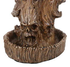 Morphing Screaming Underworld Skulls In Willow Tree Backflow Incense Cone Burner-8