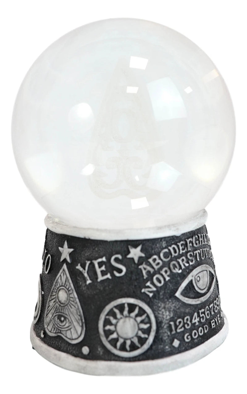 Tablero espiritual de ouija wicca, plancheta de mal de ojo, bola de cristal LED para mirar-6