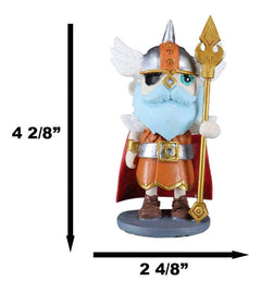 Norsies Collector Odin The Alfather Raven King of Asgard Valhalla Small Figurine-7