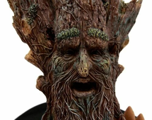 Whispering Forest Celtic Greenman Backflow Incense Cone Burner Figurine-9