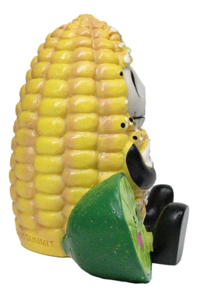Furrybones Elotito Zesty Corn and Lime Snack Skeleton Figurine Furry Bones-6