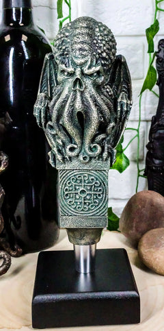 Cosmic God Cthulhu Kraken Octopus Novelty Beer Tap Handle Figurine W/ Base-2