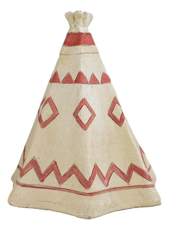 Rustic Forest Black Bear Cubs Story Time Reading Book In Teepee Figurine-5
